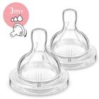 Philips Avent, Classic, smoczek o regulowanym wypływie, 3m+, 2 szt.