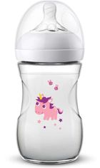 Philips Avent, Natural, Jednorożec, butelka, 260 ml
