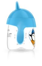 Philips Avent, Pingwinek, kubek bez rozlewania, niebieski, 12m+, 260 ml