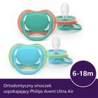 Philips Avent, smoczek ortodontyczny, 6-18 m, 2 szt.