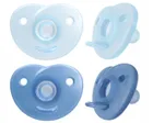 Philips Avent, Soothie, smoczek uspokajający, niebieski, 0-6 m, 2 szt.