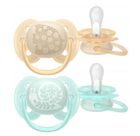 Philips Avent, Ultra Air, smoczek ortodontyczny, 0-6m, 2 szt.