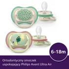 Philips Avent, Ultra Air, smoczek uspokajający, 6-18 m, 2 szt.