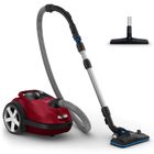 Philips, odkurzacz workowy, Performer Silent, FC8781/09, 650W, czerwony