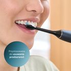 Philips, Sonicare, Optimal White Standard, końcówki do szczoteczki, czarne, 2 szt., HX6062/88