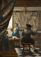 Piatnik, Vermeer: Alegoria malarstwa, puzzle, 1000 elementów