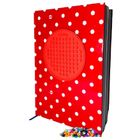 Pixie Crew, zeszyt A5, w linię, kropki, czerwony panel, 1 szt.