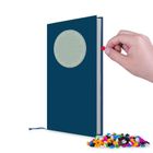 Pixie Crew, zeszyt A5, w linię, niebieski, panel świecący w ciemności, 1 szt.