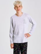 Piżama chłopięca, szara, Julio, Taro