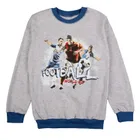 Piżama chłopięca, szaro-niebieska, Tup Tup