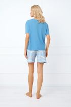 Piżama damska, niebieska, Italian Fashion