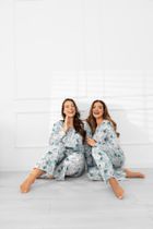 Piżama damska, niebieska, Sekwoja, Italian Fashion