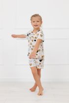 Piżama dziewczęca, biała, Mimi, Italian Fashion