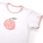 Piżama dziewczęca, biało-różowa, Eevi