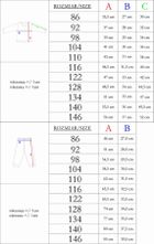 Piżama dziewczęca, ecru, Nicol