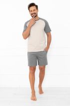 Piżama męska, mix, Aleksander, Italian Fashion