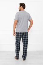 Piżama męska, mix, Andreas, Italian Fashion