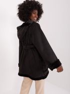 Płaszcz damski, czarny, Lakerta