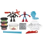 Play-Doh, Marvel Spider-Man, Walcz, strzelaj i przecinaj, zestaw kreatywny