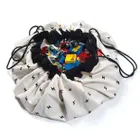 Play&Go, worek na zabawki i mata do zabawy, Roadmap Thunderbolt, 140 cm