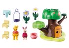 Playmobil, 1.2.3. & Disney: Domek w drzewie Kubusia Puchatka i Prosiaczka, 71316