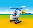 Playmobil, 1.2.3, Helikopter policyjny, 9383