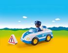 Playmobil, 1.2.3, Samochód policyjny, 9384