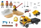 Playmobil, City Action, Plac budowy z wywrotką, 70742