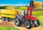 Playmobil, Country, duży traktor z przyczepą, 70131