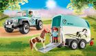 Playmobil, Country, Samochód z przyczepą dla kucyka, 70511