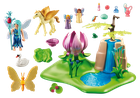 Playmobil, Fairies, Świeciący kwiat dzieci wróżek, 9135