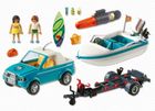 Playmobil, Family Fun, Surfer-Pickup z motorówką, 6864