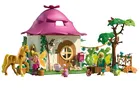 Playmobil, Princess Magic, Przytulny dom wróżek i złoty jednorożec, 71838