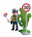 Playmobil, Special Plus, Policjant z radarem do pomiaru prędkości, 72029