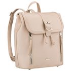 Plecak, beżowy, skóra ekologiczna, Rovicky