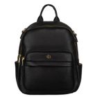 Plecak, czarny, skóra ekologiczna, Rovicky