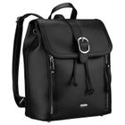 Plecak, czarny, skóra ekologiczna, Rovicky