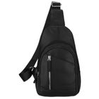 Plecak, czarny, skórzany, Rovicky