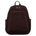Plecak miejski, bordowy, Peterson