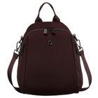 Plecak miejski, bordowy, Peterson