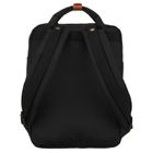 Plecak miejski, czarno-brązowy, Peterson