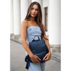 Plecak miejski, granatowy, Peterson