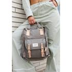 Plecak podróżny na laptopa, bagaż podręczny do samolotu, 14", szary, Himawari