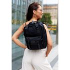 Plecak podróżny na laptopa, bagaż podręczny do samolotu, 15", czarny, Himawari