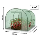 Plonos, tunel ogrodowy, szklarnia ogrodowa, 2-2m