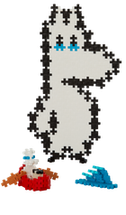 Plus-Plus, Puzzle by Number, Muminki, tuba, Muminek klocki, 270 elementów