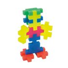 Plus-Plus, Tuby Big, Neonowe kolory, klocki, 15 elementów