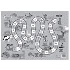 podkładka na biurko, mata, alfabet