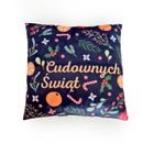 Poduszka LED, cudownych świąt