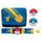 Pokemon, Clip 'N' Go Bandolier Set, Pikachu, pas trenera, zestaw z torbą i figurką